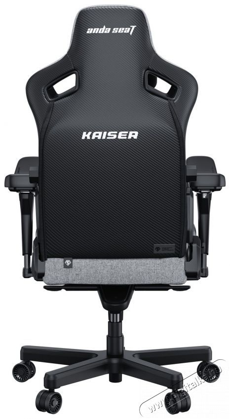 Anda Seat Kaiser 3 Pro Premium Gaming Chair - XL size - Grey Fabric Iroda &eacute;s sz&aacute;m&iacute;t&aacute;stechnika - Egy&eacute;b sz&aacute;m&iacute;t&aacute;stechnikai term&eacute;k - 518128