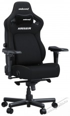 Anda Seat Kaiser 4 Premium Gaming Chair - L Size Black Fabric Iroda &eacute;s sz&aacute;m&iacute;t&aacute;stechnika - Egy&eacute;b sz&aacute;m&iacute;t&aacute;stechnikai term&eacute;k - 518129