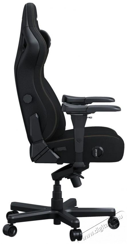 Anda Seat Kaiser 4 Premium Gaming Chair - L Size Black PVC Iroda &eacute;s sz&aacute;m&iacute;t&aacute;stechnika - Egy&eacute;b sz&aacute;m&iacute;t&aacute;stechnikai term&eacute;k - 518179
