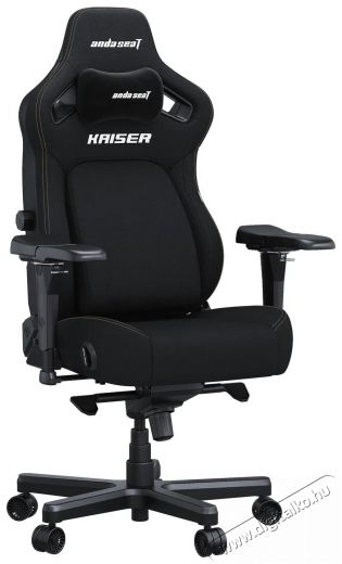 Anda Seat Kaiser 4 Premium Gaming Chair - L Size Black PVC Iroda &eacute;s sz&aacute;m&iacute;t&aacute;stechnika - Egy&eacute;b sz&aacute;m&iacute;t&aacute;stechnikai term&eacute;k - 518179