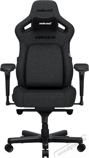 Anda Seat Kaiser 4 Premium Gaming Chair - L Size Dark Grey Fabric Iroda &eacute;s sz&aacute;m&iacute;t&aacute;stechnika - Egy&eacute;b sz&aacute;m&iacute;t&aacute;stechnikai term&eacute;k - 518199