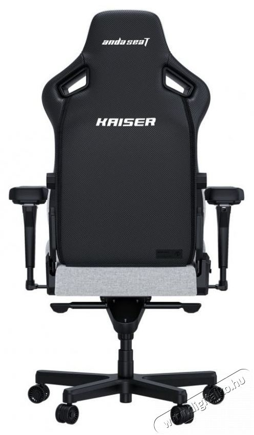 Anda Seat Kaiser 4 Premium Gaming Chair - L Size Gray Fabric Iroda &eacute;s sz&aacute;m&iacute;t&aacute;stechnika - Egy&eacute;b sz&aacute;m&iacute;t&aacute;stechnikai term&eacute;k - 518181