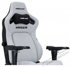 Anda Seat Kaiser 4 Premium Gaming Chair - L Size Gray Fabric Iroda &eacute;s sz&aacute;m&iacute;t&aacute;stechnika - Egy&eacute;b sz&aacute;m&iacute;t&aacute;stechnikai term&eacute;k - 518181