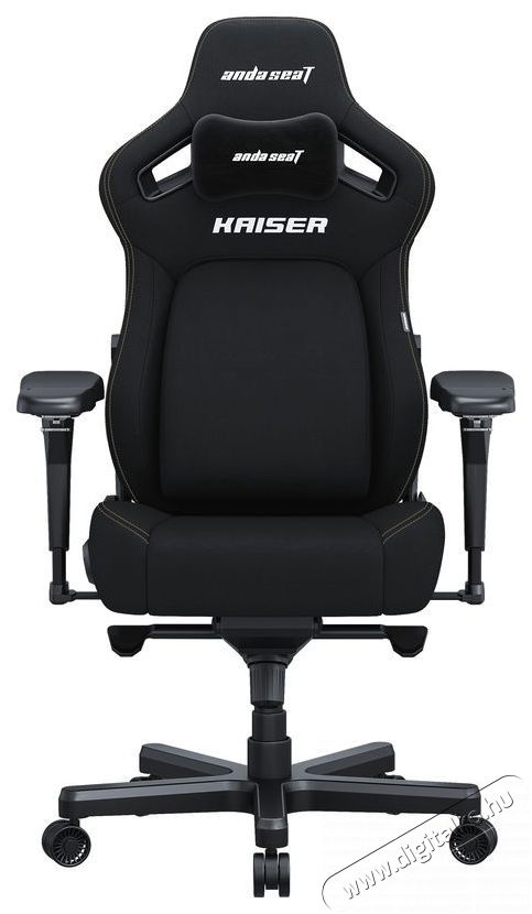 Anda Seat Kaiser 4 Premium Gaming Chair - XL size - Black Fabric Iroda &eacute;s sz&aacute;m&iacute;t&aacute;stechnika - Egy&eacute;b sz&aacute;m&iacute;t&aacute;stechnikai term&eacute;k - 518160