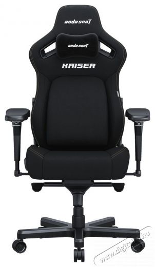 Anda Seat Kaiser 4 Premium Gaming Chair - XL size - Black Fabric Iroda &eacute;s sz&aacute;m&iacute;t&aacute;stechnika - Egy&eacute;b sz&aacute;m&iacute;t&aacute;stechnikai term&eacute;k - 518160