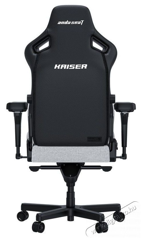 Anda Seat Kaiser 4 Premium Gaming Chair - XL size - Grey Fabric Iroda &eacute;s sz&aacute;m&iacute;t&aacute;stechnika - Egy&eacute;b sz&aacute;m&iacute;t&aacute;stechnikai term&eacute;k - 518157