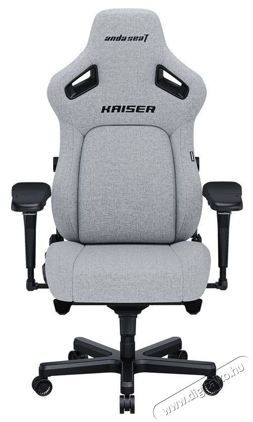 Anda Seat Kaiser 4 Premium Gaming Chair - XL size - Grey Fabric Iroda &eacute;s sz&aacute;m&iacute;t&aacute;stechnika - Egy&eacute;b sz&aacute;m&iacute;t&aacute;stechnikai term&eacute;k - 518157