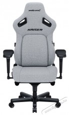 Anda Seat Kaiser 4 Premium Gaming Chair - XL size - Grey Fabric - Iroda &eacute;s sz&aacute;m&iacute;t&aacute;stechnika - Egy&eacute;b sz&aacute;m&iacute;t&aacute;stechnikai term&eacute;k - 518157