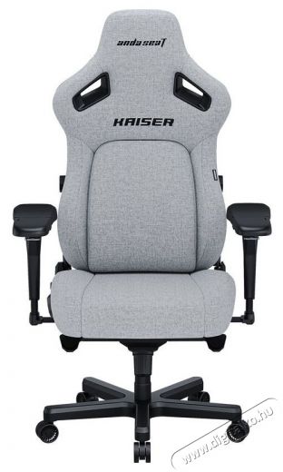 Anda Seat Kaiser 4 Premium Gaming Chair - XL size - Grey Fabric Iroda &eacute;s sz&aacute;m&iacute;t&aacute;stechnika - Egy&eacute;b sz&aacute;m&iacute;t&aacute;stechnikai term&eacute;k - 518157