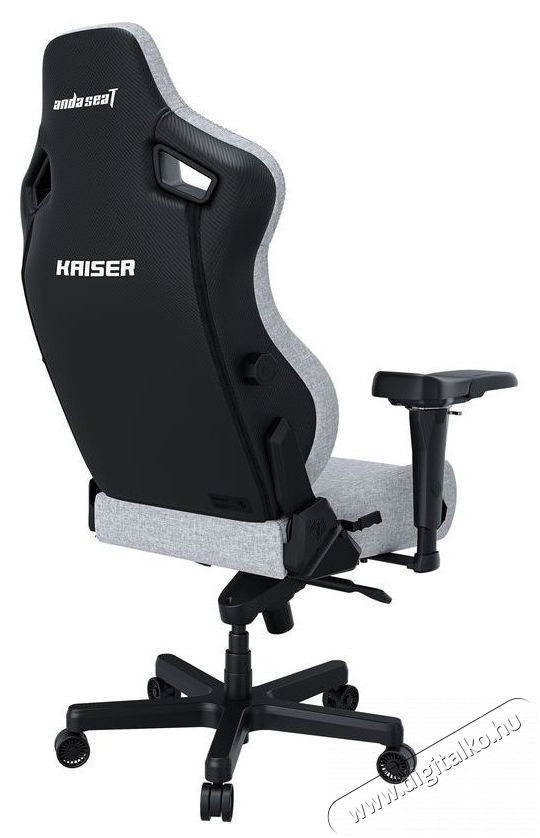 Anda Seat Kaiser 4 Premium Gaming Chair - XL size - Grey Fabric Iroda &eacute;s sz&aacute;m&iacute;t&aacute;stechnika - Egy&eacute;b sz&aacute;m&iacute;t&aacute;stechnikai term&eacute;k - 518157