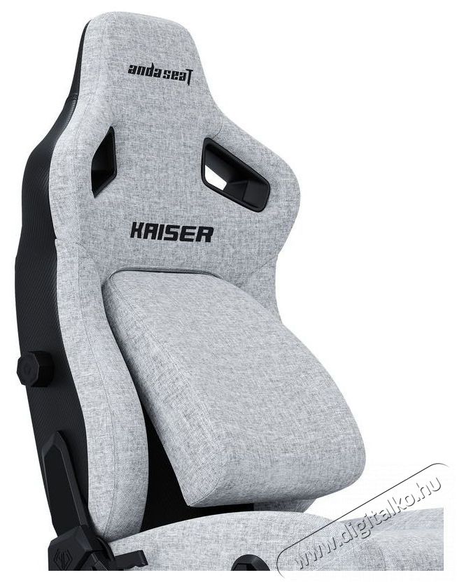 Anda Seat Kaiser 4 Premium Gaming Chair - XL size - Grey Fabric Iroda &eacute;s sz&aacute;m&iacute;t&aacute;stechnika - Egy&eacute;b sz&aacute;m&iacute;t&aacute;stechnikai term&eacute;k - 518157