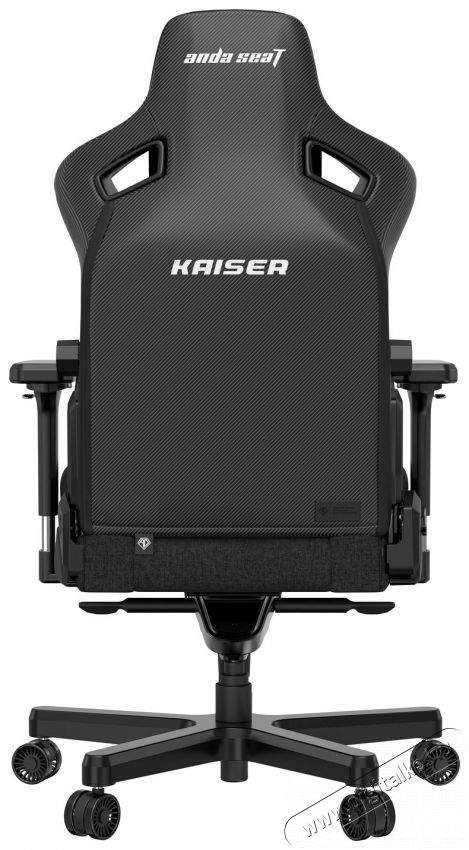 Anda Seat Kaiser Series 3 Premium Gaming Chair - L Black Fabric Iroda &eacute;s sz&aacute;m&iacute;t&aacute;stechnika - Egy&eacute;b sz&aacute;m&iacute;t&aacute;stechnikai term&eacute;k - 518133