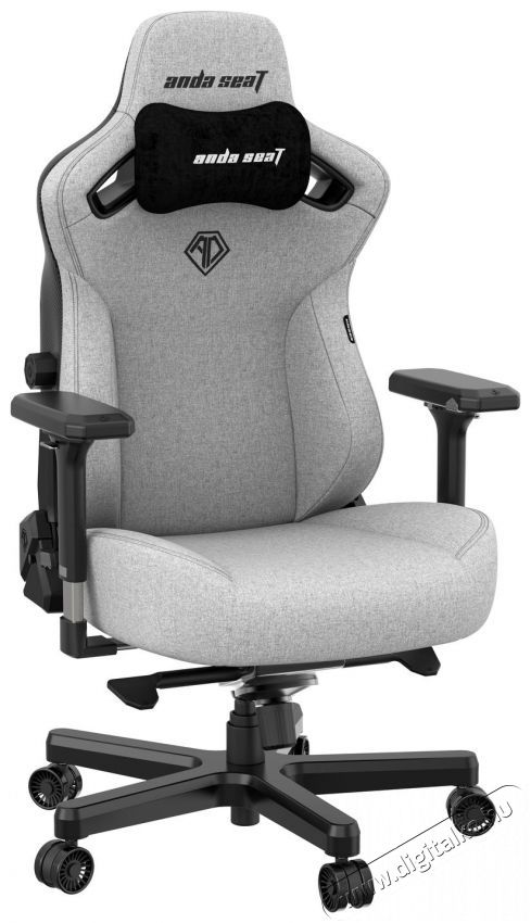 Anda Seat Kaiser Series 3 Premium Gaming Chair - L Grey Fabric Iroda &eacute;s sz&aacute;m&iacute;t&aacute;stechnika - Egy&eacute;b sz&aacute;m&iacute;t&aacute;stechnikai term&eacute;k - 518134