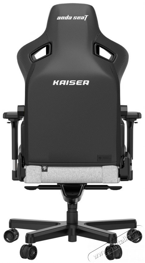 Anda Seat Kaiser Series 3 Premium Gaming Chair - L Grey Fabric Iroda &eacute;s sz&aacute;m&iacute;t&aacute;stechnika - Egy&eacute;b sz&aacute;m&iacute;t&aacute;stechnikai term&eacute;k - 518134