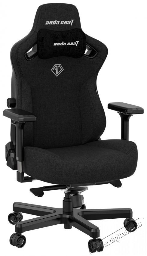 Anda Seat Kaiser Series 3 XL fekete sz&ouml;vet Iroda &eacute;s sz&aacute;m&iacute;t&aacute;stechnika - Egy&eacute;b sz&aacute;m&iacute;t&aacute;stechnikai term&eacute;k - 518137
