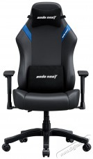 Anda Seat Luna Premium Gaming Chair, fekete-kék, L Iroda és számítástechnika - Egyéb számítástechnikai termék - 518180