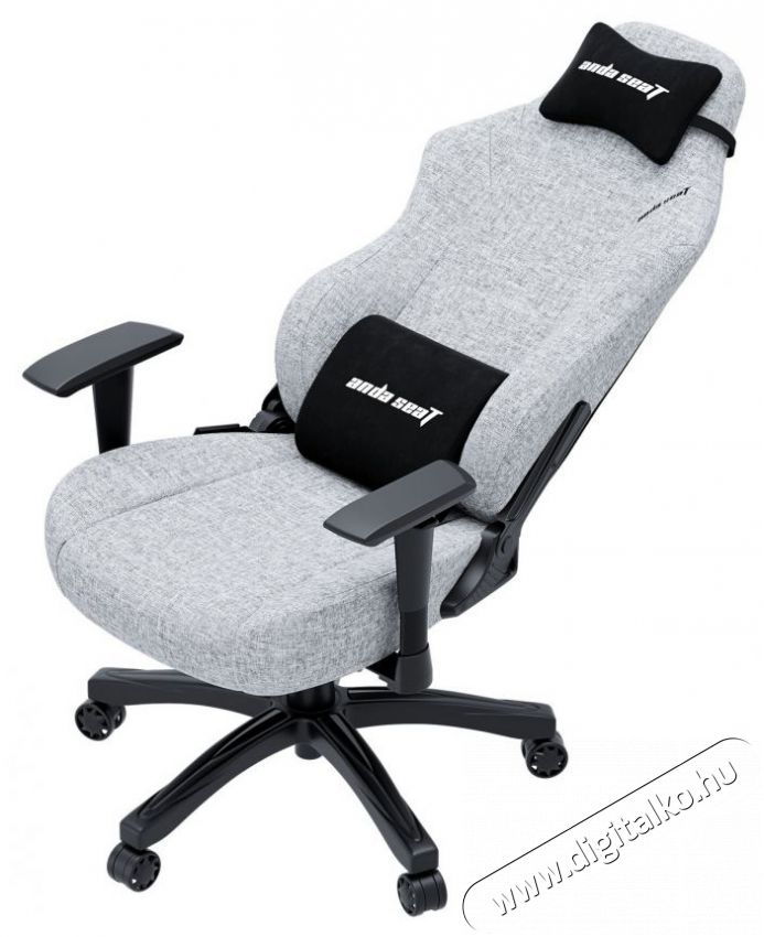 Anda Seat Luna Premium Gaming Chair - L size - Grey Fabric Iroda &eacute;s sz&aacute;m&iacute;t&aacute;stechnika - Egy&eacute;b sz&aacute;m&iacute;t&aacute;stechnikai term&eacute;k - 518131