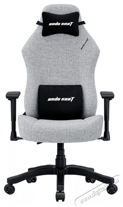 Anda Seat Luna Premium Gaming Chair - L size - Grey Fabric Iroda &eacute;s sz&aacute;m&iacute;t&aacute;stechnika - Egy&eacute;b sz&aacute;m&iacute;t&aacute;stechnikai term&eacute;k - 518131