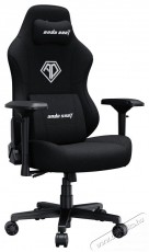 Anda Seat Phantom 3 Pro Premium Gaming Chair - L size - Black Fabric Iroda és számítástechnika - Egyéb számítástechnikai termék - 518151