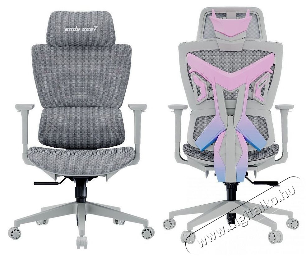 Anda Seat X-Air Mega Size XL Mesh Gray Twilight Iroda &eacute;s sz&aacute;m&iacute;t&aacute;stechnika - Egy&eacute;b sz&aacute;m&iacute;t&aacute;stechnikai term&eacute;k - 518201
