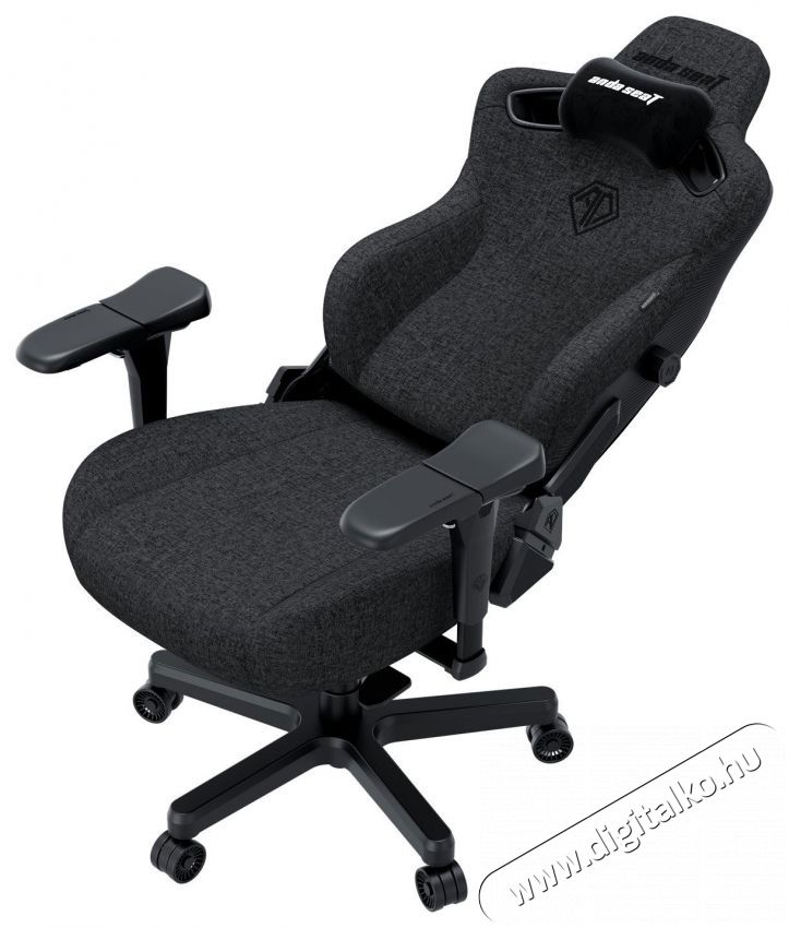 Anda Seat Kaiser 3 Pro Size XL Dark Grey Fabric Iroda &eacute;s sz&aacute;m&iacute;t&aacute;stechnika - Egy&eacute;b sz&aacute;m&iacute;t&aacute;stechnikai term&eacute;k - 518191