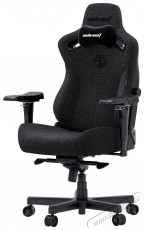 Anda Seat Kaiser 3 Pro Size XL Dark Grey Fabric Iroda &eacute;s sz&aacute;m&iacute;t&aacute;stechnika - Egy&eacute;b sz&aacute;m&iacute;t&aacute;stechnikai term&eacute;k - 518191