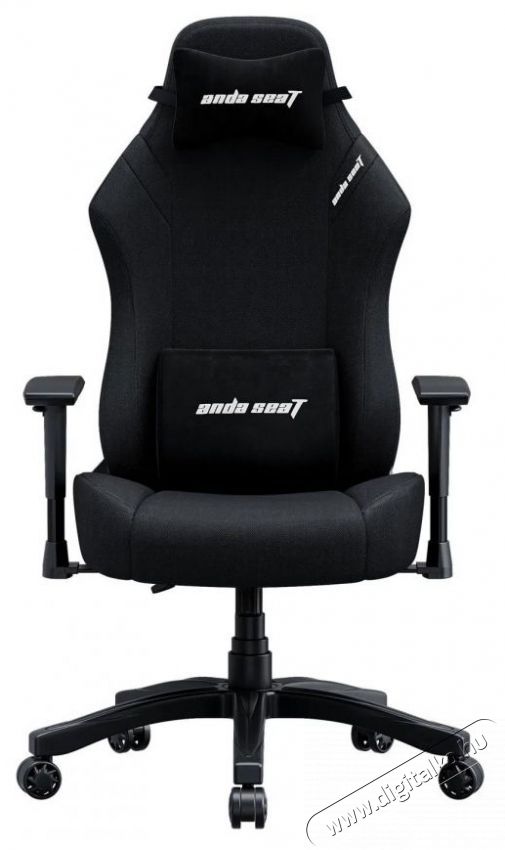 Anda Seat Luna Premium Gaming Chair - L size - Black Fabric Iroda &eacute;s sz&aacute;m&iacute;t&aacute;stechnika - Egy&eacute;b sz&aacute;m&iacute;t&aacute;stechnikai term&eacute;k - 518164