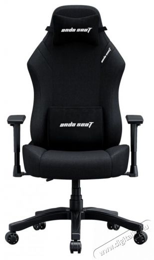 Anda Seat Luna Premium Gaming Chair - L size - Black Fabric Iroda &eacute;s sz&aacute;m&iacute;t&aacute;stechnika - Egy&eacute;b sz&aacute;m&iacute;t&aacute;stechnikai term&eacute;k - 518164