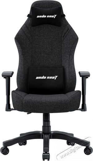 Anda Seat Luna Size L Dark grey fabric Iroda &eacute;s sz&aacute;m&iacute;t&aacute;stechnika - Egy&eacute;b sz&aacute;m&iacute;t&aacute;stechnikai term&eacute;k - 518183