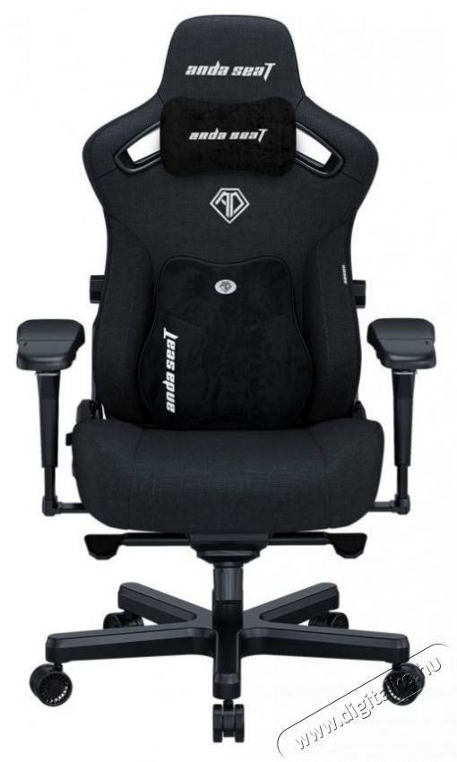 Anda Seat Kaiser 3 Pro Premium Gaming Chair - XL size - Black Fabric Iroda &eacute;s sz&aacute;m&iacute;t&aacute;stechnika - Egy&eacute;b sz&aacute;m&iacute;t&aacute;stechnikai term&eacute;k - 523604