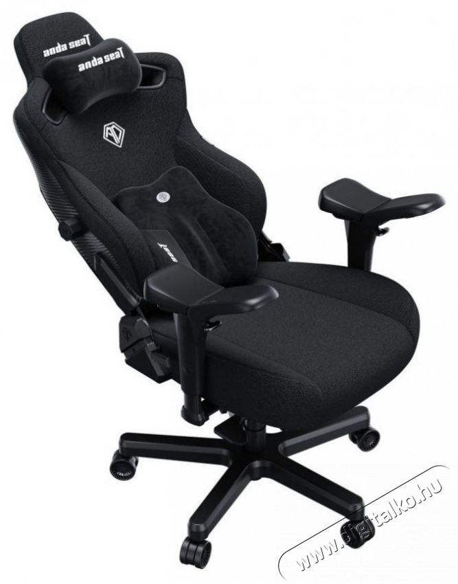 Anda Seat Kaiser 3 Pro Premium Gaming Chair - XL size - Black Fabric Iroda &eacute;s sz&aacute;m&iacute;t&aacute;stechnika - Egy&eacute;b sz&aacute;m&iacute;t&aacute;stechnikai term&eacute;k - 523604