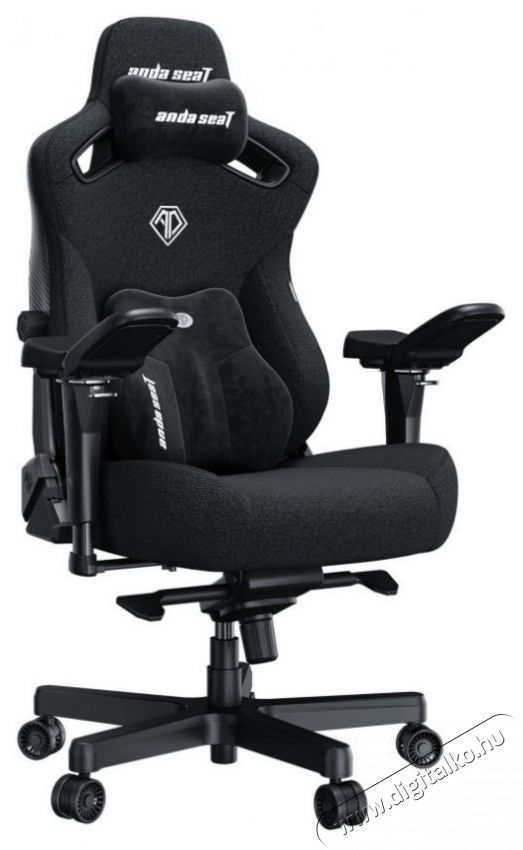Anda Seat Kaiser 3 Pro Premium Gaming Chair - XL size - Black Fabric Iroda &eacute;s sz&aacute;m&iacute;t&aacute;stechnika - Egy&eacute;b sz&aacute;m&iacute;t&aacute;stechnikai term&eacute;k - 523604