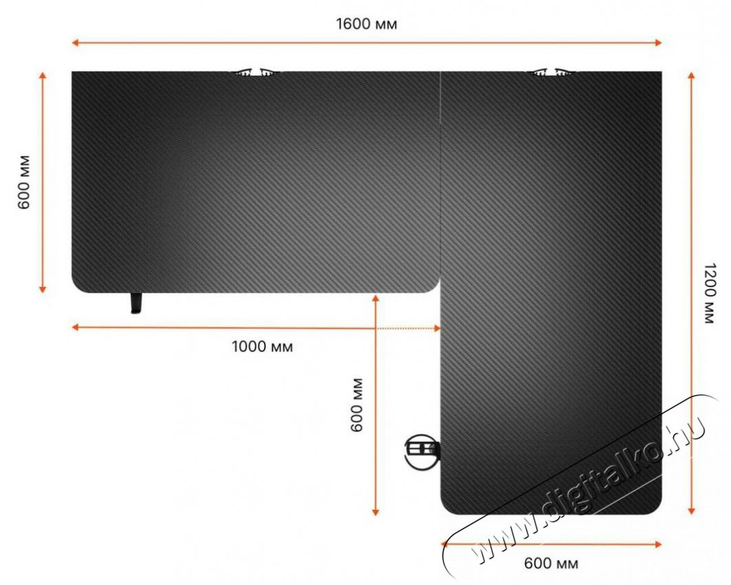 Anda Seat Wind Seeker Premium Gaming Table - Black Iroda &eacute;s sz&aacute;m&iacute;t&aacute;stechnika - Egy&eacute;b sz&aacute;m&iacute;t&aacute;stechnikai term&eacute;k - 530814