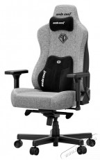 Anda Seat Kaiser 3E XL, Grey Fabric Gamer sz&eacute;k - H&aacute;ztart&aacute;s / Otthon / K&uuml;lt&eacute;r - Egy&eacute;b h&aacute;ztart&aacute;si term&eacute;k - 534820