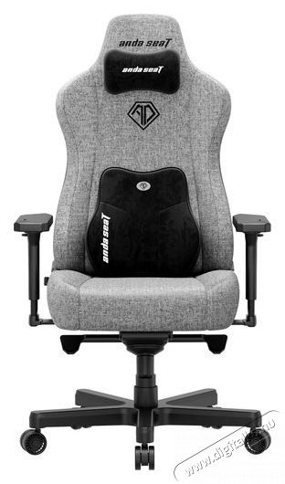 Anda Seat Kaiser 3E XL, Grey Fabric Gamer sz&eacute;k H&aacute;ztart&aacute;s / Otthon / K&uuml;lt&eacute;r - Egy&eacute;b h&aacute;ztart&aacute;si term&eacute;k - 534820