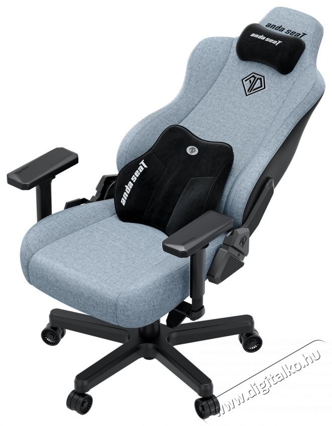 Anda Seat Kaiser 3E XL, Gray Blue Fabric Iroda &eacute;s sz&aacute;m&iacute;t&aacute;stechnika - Egy&eacute;b sz&aacute;m&iacute;t&aacute;stechnikai term&eacute;k - 534821