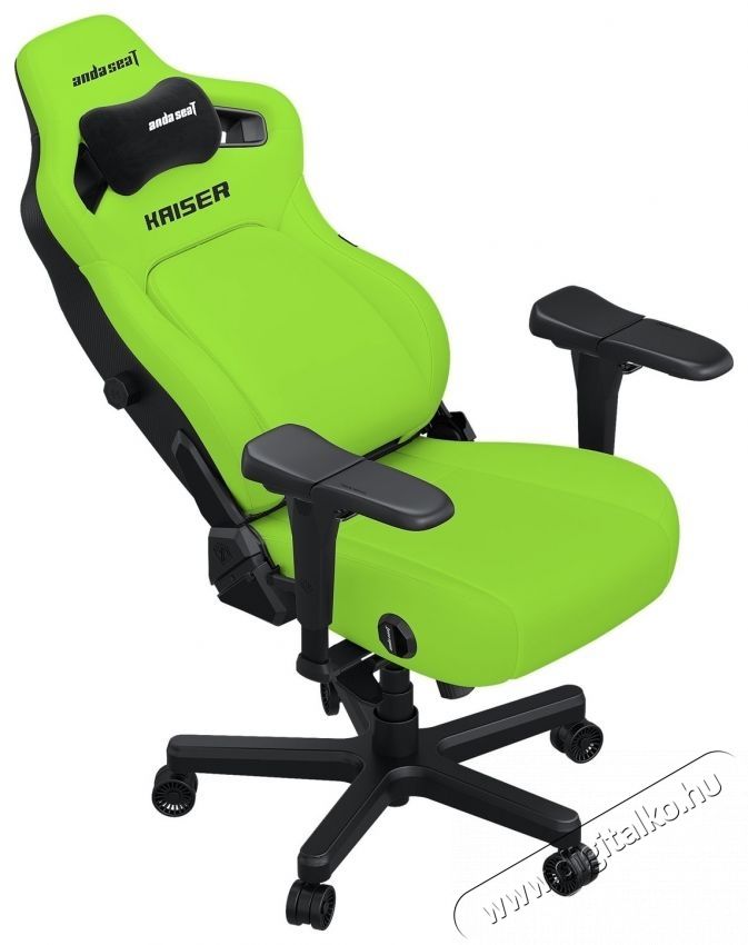 Anda Seat Kaiser 4 Premium Gaming Chair Size XL Cyber green PVC Iroda &eacute;s sz&aacute;m&iacute;t&aacute;stechnika - Egy&eacute;b sz&aacute;m&iacute;t&aacute;stechnikai term&eacute;k - 534823