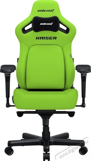 Anda Seat Kaiser 4 Premium Gaming Chair Size XL Cyber green PVC Iroda &eacute;s sz&aacute;m&iacute;t&aacute;stechnika - Egy&eacute;b sz&aacute;m&iacute;t&aacute;stechnikai term&eacute;k - 534823