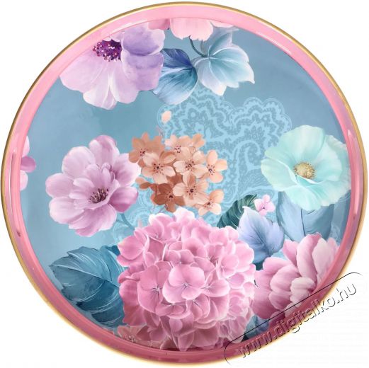 Andrea Fontebasso PARTY TIME, kerek, virágos, 38 cm Konyhai termékek - Edény - Egyéb edény - 526827