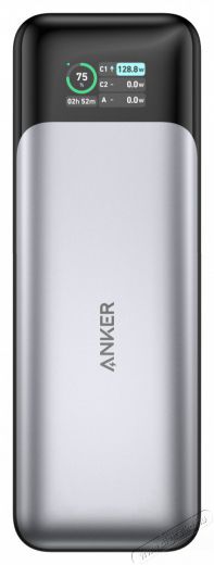 Anker Powerbank GaNPrime 24000mAh, 140W, USB-C Input/Output, USB-A+USB-C Output, fekete - A1289011 Mobil / Kommunik&aacute;ci&oacute; / Smart - Powerbank / K&uuml;lső akkumul&aacute;tor &eacute;s t&ouml;ltő - 501194