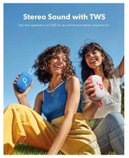 Anker SoundChours Select 4 Go hordozható hangszóró - kék Audio-Video / Hifi / Multimédia - Hordozható, vezeték nélküli / bluetooth hangsugárzó - Hordozható, vezeték nélküli / bluetooth hangsugárzó - 505788