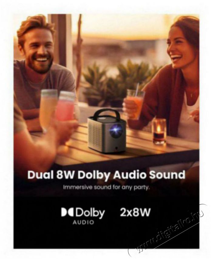 Anker Nebula Mars 3 Air Hordozhat&oacute; projektor Telev&iacute;zi&oacute;k - Kivet&iacute;tő - Kivet&iacute;tő - 506348