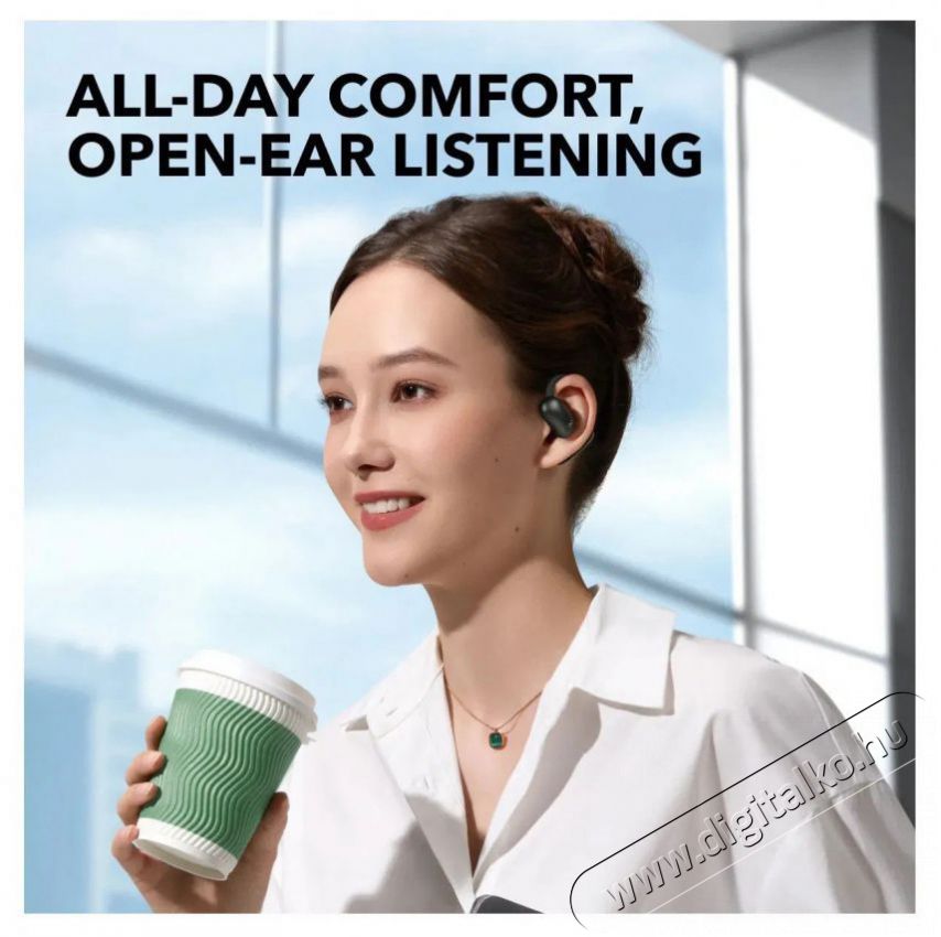 Anker Soundcore AeroFit 2 Black Audio-Video / Hifi / Multim&eacute;dia - F&uuml;l &eacute;s Fejhallgat&oacute;k - F&uuml;lhallgat&oacute; - 518502