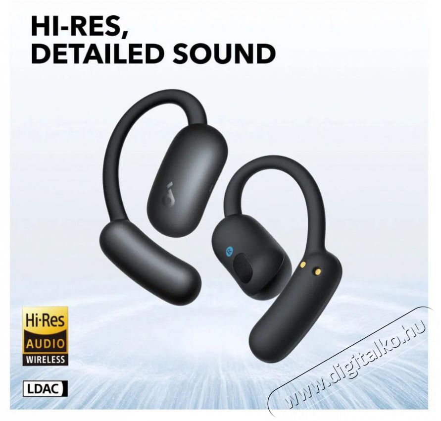 Anker Soundcore AeroFit 2 Black Audio-Video / Hifi / Multim&eacute;dia - F&uuml;l &eacute;s Fejhallgat&oacute;k - F&uuml;lhallgat&oacute; - 518502