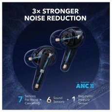 Anker Soundcore Liberty 4 Pro Black Audio-Video / Hifi / Multimédia - Fül és Fejhallgatók - Fülhallgató mikrofonnal / headset - 518494