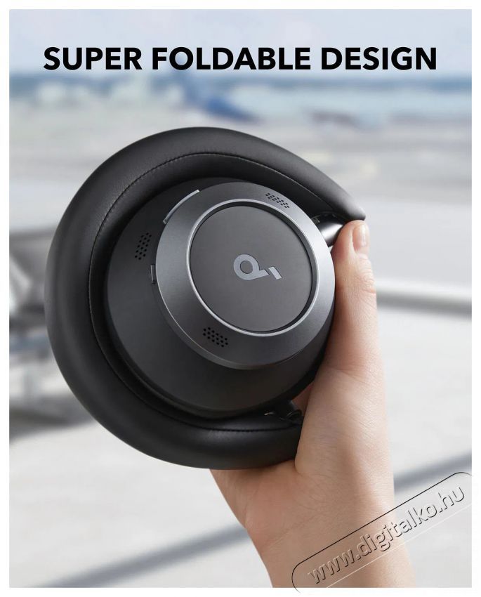 Anker Soundcore Space One Pro Black Audio-Video / Hifi / Multim&eacute;dia - F&uuml;l &eacute;s Fejhallgat&oacute;k - Fejhallgat&oacute; - 518501