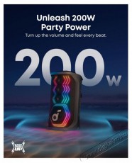 Anker soundcore Rave 3S, fekete Audio-Video / Hifi / Multim&eacute;dia - Hordozhat&oacute;, vezet&eacute;k n&eacute;lk&uuml;li / bluetooth hangsug&aacute;rz&oacute; - Hordozhat&oacute;, vezet&eacute;k n&eacute;lk&uuml;li / bluetooth hangsug&aacute;rz&oacute; - 523619