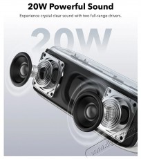 Anker Soundcore Select 2S Black Audio-Video / Hifi / Multimédia - Hordozható, vezeték nélküli / bluetooth hangsugárzó - Hordozható, vezeték nélküli / bluetooth hangsugárzó - 523616