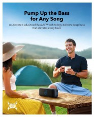 Anker Soundcore Select 2S Black Audio-Video / Hifi / Multimédia - Hordozható, vezeték nélküli / bluetooth hangsugárzó - Hordozható, vezeték nélküli / bluetooth hangsugárzó - 523616