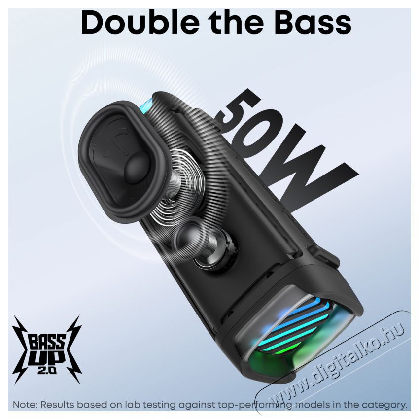 Anker soundcore Boom 3i, fekete Audio-Video / Hifi / Multim&eacute;dia - Hordozhat&oacute;, vezet&eacute;k n&eacute;lk&uuml;li / bluetooth hangsug&aacute;rz&oacute; - Hordozhat&oacute;, vezet&eacute;k n&eacute;lk&uuml;li / bluetooth hangsug&aacute;rz&oacute; - 523622